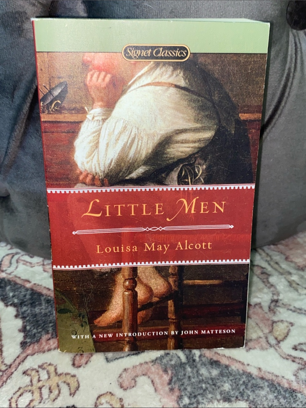 Signet Classics Little Men by Louisa May Alcott - Red Edition